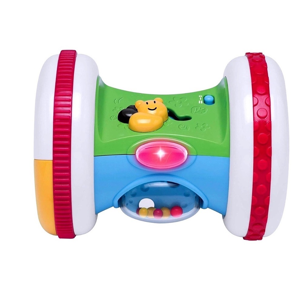 Chicco Baby's Spring Roller Musical Rolling Activity Toy .Tested
